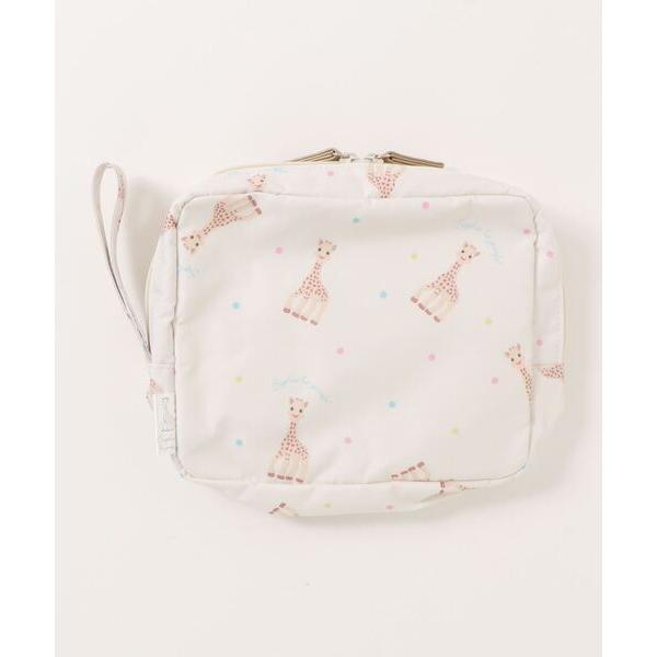 ※このアイテムは返品・交換対象外商品です。ZOZO問い合わせ番号:57923410ショップ:HAKKA，ハッカブランド:Ribbon hakka kid's，リボンハッカキッズ商品名:「キリンのソフィー」コラボプリントおむつポーチカテゴリ:...