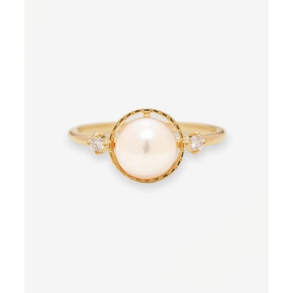 京美堂 大阪 東京 一粒 真珠 指輪 リング ケース付き 箱あり パール