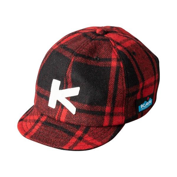 帽子 キャップ キッズ KAVU/カブー KID'S CHECK BASE BALL CAP/キッズチェックベースボールキャップ