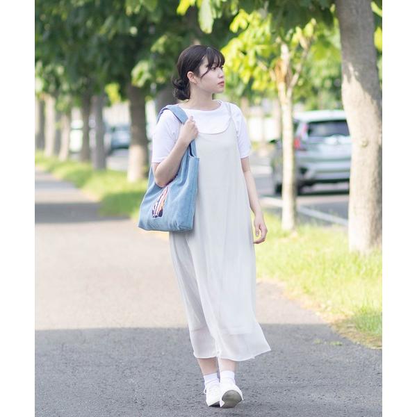 ワンピース RECLY シフォンキャミワンピース