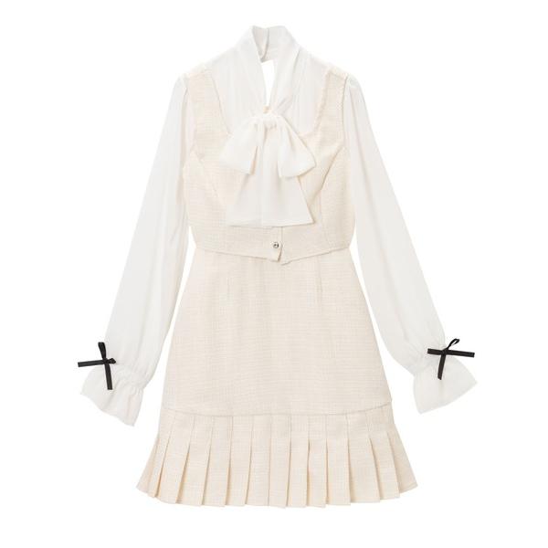 ボウタイワンピース みんな探してる人気モノ ボウタイワンピース レディースファッション