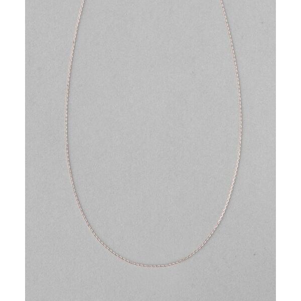 ZOZO問い合わせ番号:59820275ショップ:ete，エテブランド:ete，エテ商品名:K18MPG チェーン ネックレスカテゴリ:アクセサリー>ネックレスブランド品番:661052素材:K18ミストピンクゴールド(ニッケルフリー...