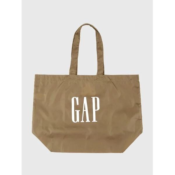 ZOZO問い合わせ番号:59925268ショップ:GAP，ギャップブランド:GAP，ギャップ商品名:ビッグ エコバッグカテゴリ:バッグ>エコバッグ/サブバッグブランド品番:783435素材:100% ナイロン.カラー:ブラウン，グリー...