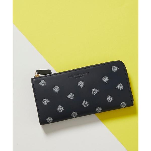 財布 KATHARINE HAMNETT LONDON/キャサリンハムネットロンドン ROSE GARDEN L字ファスナー ロングウォレット レディ