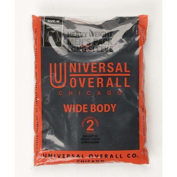 tシャツ UNIVERSAL OVERALL/ 2Pヘヴィーウェイトクルーネック長袖Tシャツ / UVOP-001 メンズ レディース