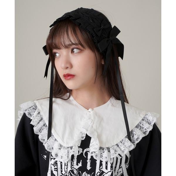 「わーすたさん着用」ヘッドドレス/コットンレース