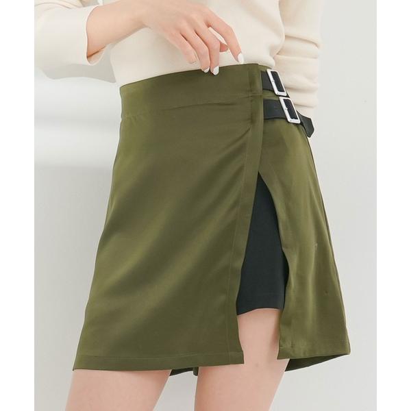 スカート 美脚スリットスカート