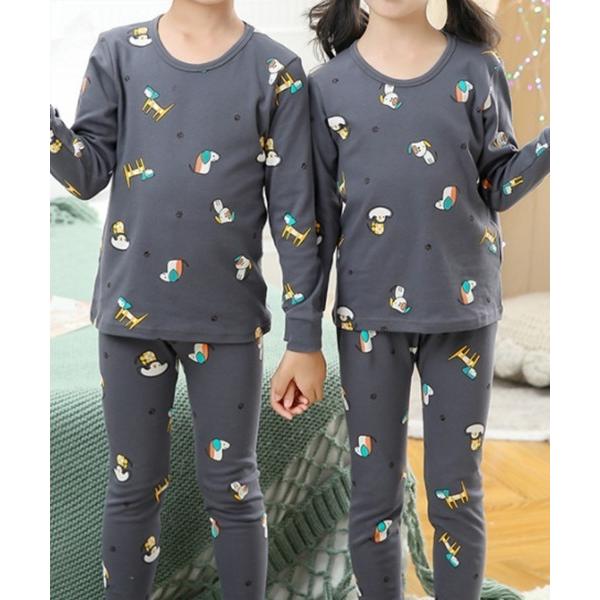 『タイムセール実施中』ZOZO問い合わせ番号:61381308ショップ:TeddyShop，テディショップブランド:DAY CLOSET，デイ クローゼット商品名:キッズ 長袖ポップデザインセットアップルームウェアパジャマ 上下2点セットカ...