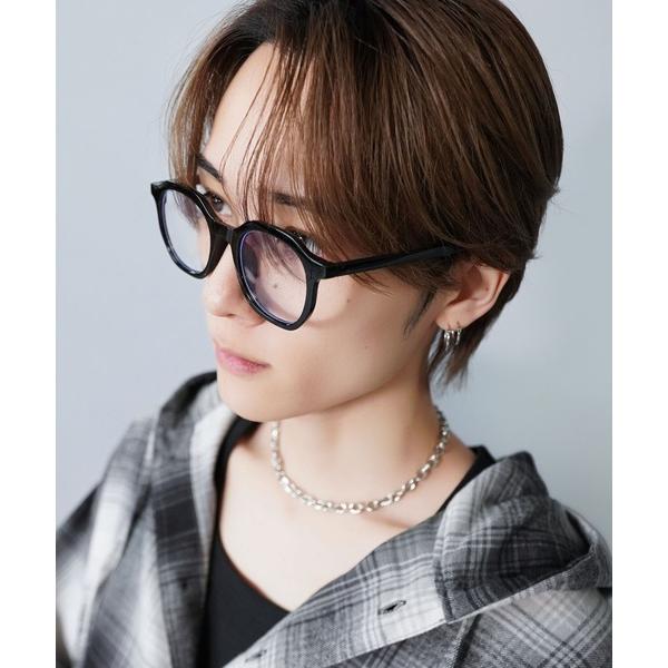 ZOZO問い合わせ番号:61821406ショップ:SPINNS，スピンズブランド:SPINNS，スピンズ商品名:黒縁伊達メガネ/サイドデザイン/ウィリントン/ユニセックスカテゴリ:ファッション雑貨>メガネブランド品番:W21-10-1...