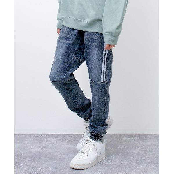 『タイムセール実施中』ZOZO問い合わせ番号:61891855ショップ:SHUSHU，シュシュブランド:RAT EFFECT，ラットエフェクト，SHUSHU，シュシュ商品名:デニムラインパンツカテゴリ:パンツ>デニムパンツブランド品番...