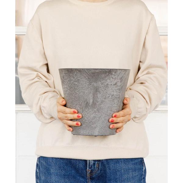 ZOZO問い合わせ番号:61893433ショップ:HIGHTIDE，ハイタイドブランド:amabro，アマブロ，HIGHTIDE，ハイタイド商品名:amabro ART STONE アマブロ アートストーン プランター ラウンド 植木鉢 (...