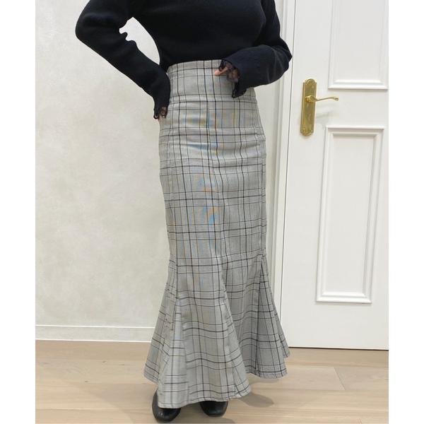 ロング マキシ丈スカート レトロガーリー 量産型 10代 代 ベージュ ブラウン Apres Jour 通販