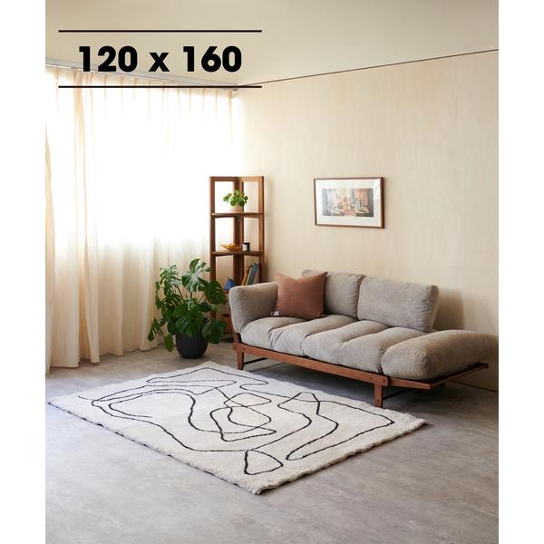 ZOZO問い合わせ番号:62884261ショップ:JOURNAL STANDARD，ジャーナルスタンダードブランド:journal standard Furniture ，ジャーナルスタンダードファニチャー商品名:FERNERO RUG 1...