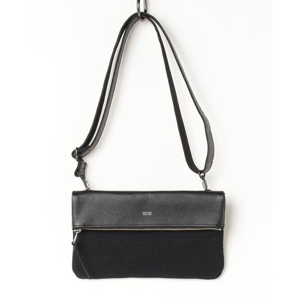 サコッシュ ショルダーバッグ ミニ ファブリック×レザー2WAYサコッシュ Fabric × Leather 2Wayミニショルダー (dcd-01144Ｘ) メンズ レディース