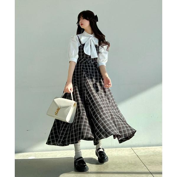 ワンピース レトロフェミニン キレカワ系 10代 代 30代 ベージュ ピンク Titty Co 通販