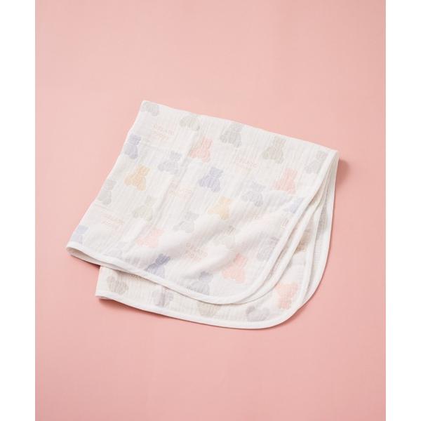 ※このアイテムは返品・交換対象外商品です。ZOZO問い合わせ番号:63381570ショップ:gelato pique，ジェラート　ピケブランド:gelato pique，ジェラートピケ商品名:【BABY】ベア3重ガーゼブランケットカテゴリ:...
