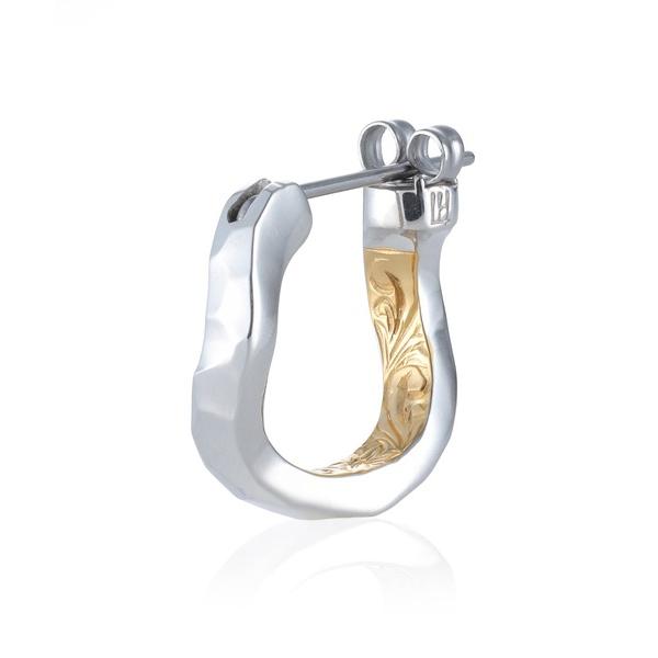 アレルギー対応 ピアス LH (I)will engrave クロッシングピアス/ウェーブシークレットヘリテイジ/シルバー925 メンズ レディース