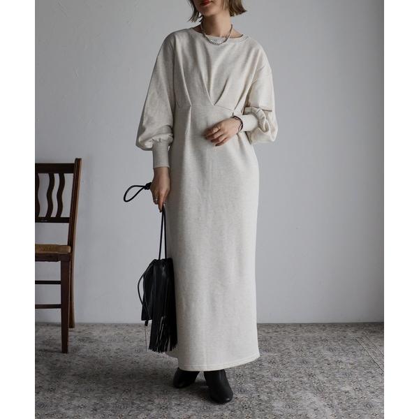 『タイムセール実施中』ZOZO問い合わせ番号:63517915ショップ:Bonjour Sagan，ボンジュールサガンブランド:Bonjour Sagan，ボンジュールサガン商品名:ウエストタックスウェットワンピースカテゴリ:ワンピース/ド...