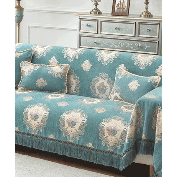 『タイムセール実施中』ZOZO問い合わせ番号:63606319ショップ:aimoha，アイモハブランド:aimoha，アイモハ商品名:ゴージャスアンティーク柄　ソファーカバー/ブランケットカテゴリ:インテリア>ラグ/マットブランド品番...