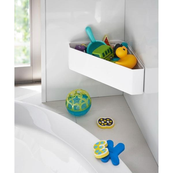 他サイト： バス トイレ WEB限定 tower マグネットバスルーム コーナーラック ホワイトの商品画像