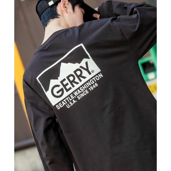 メンズ tシャツ Tシャツ 「GERRY」別注 プリント/ワンポイント 刺しゅう 長袖Tシャツ