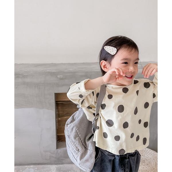 『タイムセール実施中』ZOZO問い合わせ番号:64353722ショップ:aimoha，アイモハブランド:aimoha，アイモハ商品名:aimoha-KIDS- レトロ調可愛いドット柄ブラウスカテゴリ:トップス>シャツ/ブラウスブランド...
