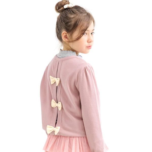 『タイムセール実施中』ZOZO問い合わせ番号:64732105ショップ:Bee，ビーブランド:Bee des Bee，ビーデスビー商品名:バックリボンカーディガンカテゴリ:トップス>カーディガン/ボレロブランド品番:taa04515-...