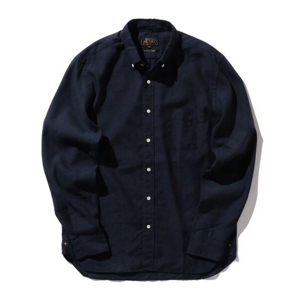 BEAMS PLUS（ビームス・プラス）『リネンボタンダウンシャツ COOLMAX (R)』