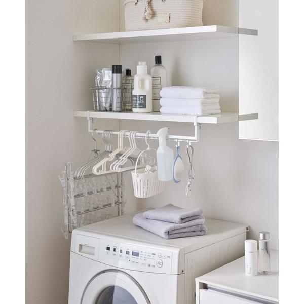 ※このアイテムは返品・交換対象外商品です。ZOZO問い合わせ番号:65358956ショップ:GEORGE'S，ジョージズブランド:tower，タワー，GEORGE'S，ジョージズ商品名:WEB限定 tower 伸縮棚下収納ハンガー ホワイト...