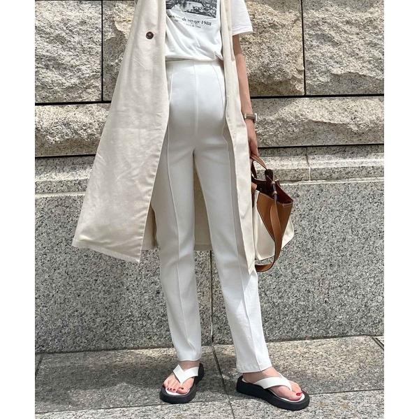 ZOZO問い合わせ番号:65711861ショップ:kobelettuce，コウベレタスブランド:KOBE LETTUCE，コウベレタス商品名:のびのびストレッチセンターラインマタニティテーパードパンツカテゴリ:ママ＆ベビー>マタニティ...