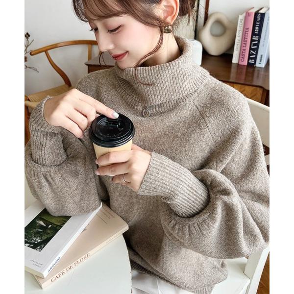 『タイムセール実施中』ZOZO問い合わせ番号:67260227ショップ:moment+，モーメントプラスブランド:moment+，モーメントプラス商品名:ハイネックモチモチニットプルオーバーカテゴリ:トップス>ニット/セーターブランド...