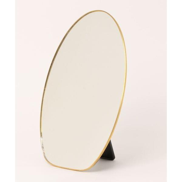 ZOZO問い合わせ番号:67600637ショップ:salle de bal，サルデバルブランド:salle de bal，サルデバル商品名:Odier / オディエ  鏡 真鍮 フレーム ウォールミラー　壁掛け スタンドミラー PDI OD...