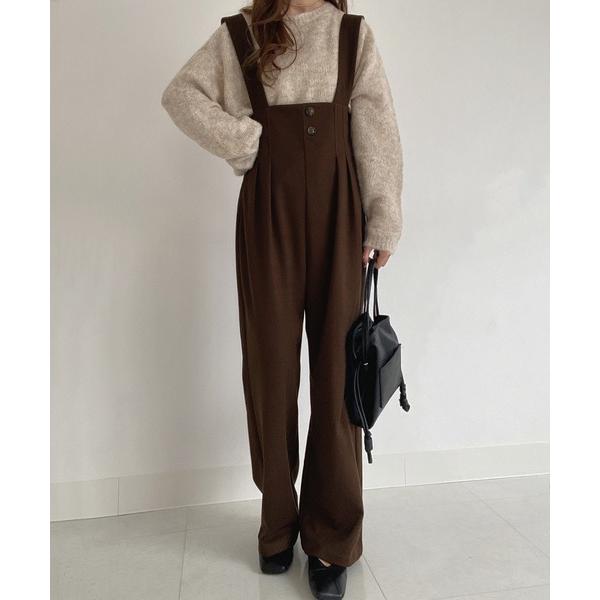 『セール実施中』ZOZO問い合わせ番号:67772130ショップ:JUNOAH，ジュノアブランド:JUNOAH，ジュノア商品名:タックサロペットカテゴリ:オールインワン・サロペット>サロペット/オーバーオールブランド品番:frga00...