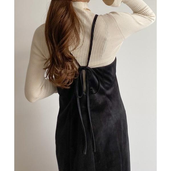 『タイムセール実施中』ZOZO問い合わせ番号:67910652ショップ:JUNOAH，ジュノアブランド:callautia，カラウティア商品名:ベロア調Iラインキャミワンピースカテゴリ:ワンピース/ドレス>ワンピースブランド品番:fr...