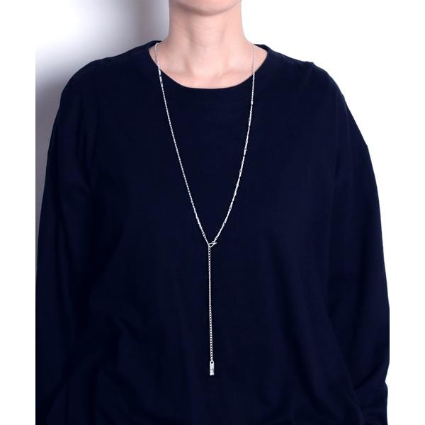 ネックレス 「YArKA/ヤーカ」silver925 mix chain 2way necklace 「LBN4」/ミックスチェーンロング2ウェイネックレス シルバー925 レディース メンズ