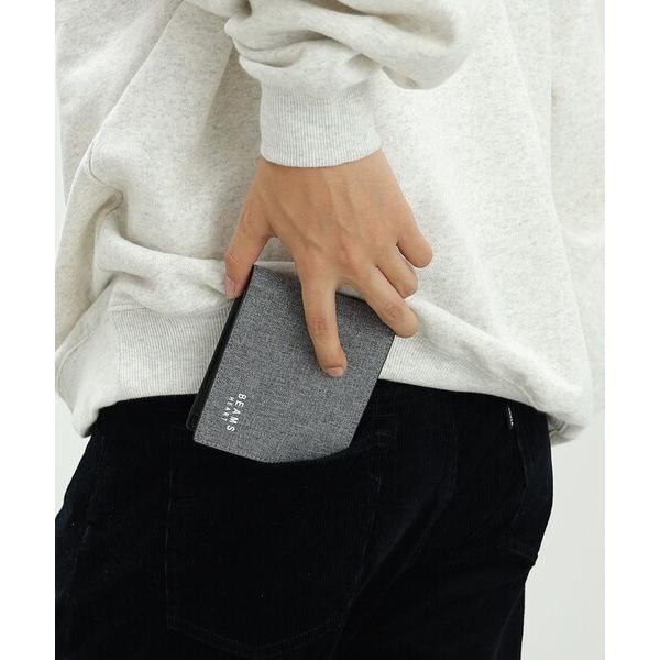 ZOZO問い合わせ番号:67945833ショップ:BEAMS HEART，ビームスハートブランド:BEAMS HEART，ビームスハート商品名:ポリエステル 杢素材 二つ折り ウォレット【ユニセックス】カテゴリ:財布/小物>財布ブラン...