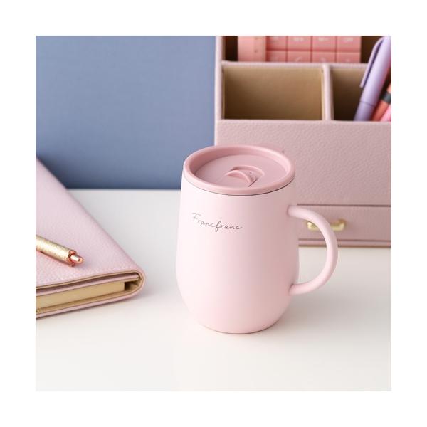 ZOZO問い合わせ番号:68081134ショップ:Francfranc，フランフランブランド:Francfranc，フランフラン商品名:フタ付き ステンレスサーモマグ ピンクカテゴリ:食器/キッチン&gt;グラス/マグカップ/タンブラーブラ...