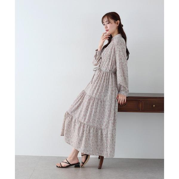 ZOZO問い合わせ番号:68257824ショップ:BLUEEAST，ブルーイーストブランド:BLUEEAST，ブルーイースト商品名:《新色追加／選べる着丈》アソートプリントティアードワンピースカテゴリ:ワンピース/ドレス>ワンピースブ...