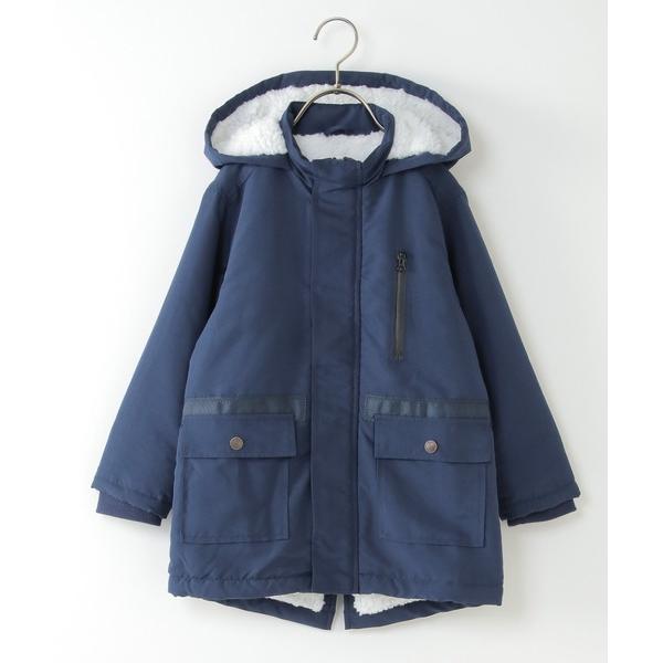 『タイムセール実施中』ZOZO問い合わせ番号:68296683ショップ:ikka LOUNGE，イッカラウンジブランド:ikka，イッカ商品名:裏ボアモッズジャケット（120~160cm）カテゴリ:ジャケット/アウター>モッズコートブ...