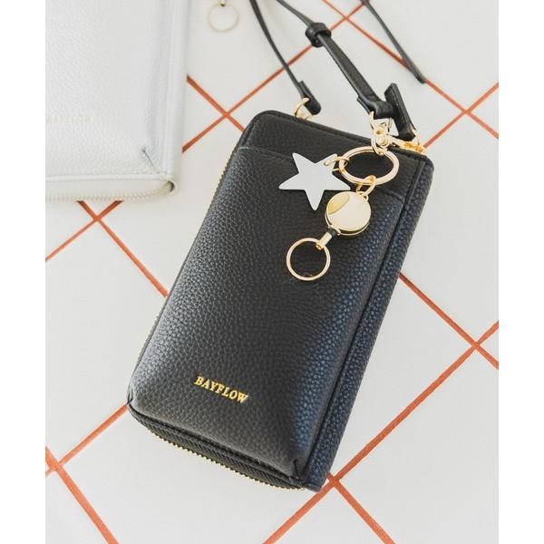 ZOZO問い合わせ番号:68329957ショップ:BAYFLOW，ベイフローブランド:BAYFLOW，ベイフロー商品名:[スマホ・カード収納可♪]多機能キースターミニウォレットショルダー2カテゴリ:財布/小物&gt;財布ブランド品番:163...