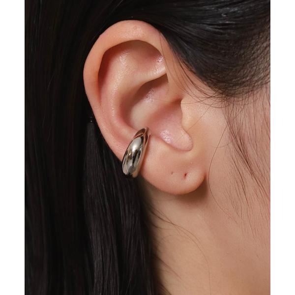 イヤーカフ 「WEB限定」”Atrium”プランプイヤーカフ/サージカルステンレス（金属アレルギー対応）「LHME / エルエイチエムイー」