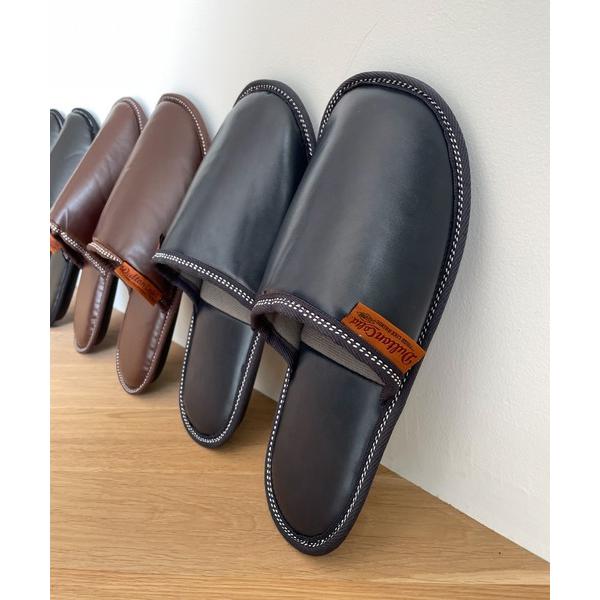 ZOZO問い合わせ番号:68574389ショップ:CANAL JEAN，キャナルジーンブランド:CANAL JEAN，キャナルジーン，DULTON，ダルトン商品名:DULTON　PU SLIPPERS EV スリッパ(MEN)/T20-02...