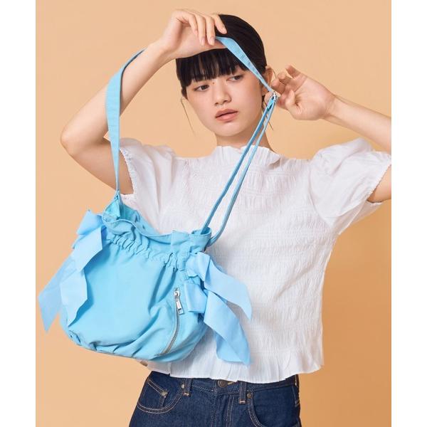 ショルダーバッグ バッグ Casselini(キャセリーニ)サイドダブルリボンBAG レディース