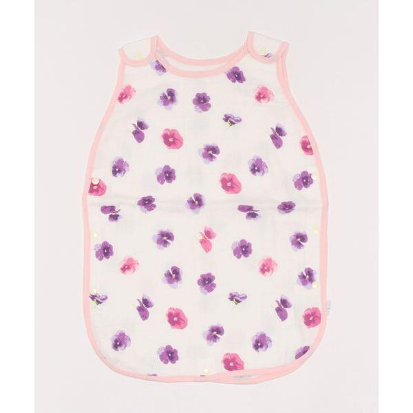 『セール実施中』※このアイテムは返品・交換対象外商品です。ZOZO問い合わせ番号:68708611ショップ:HAKKA，ハッカブランド:Ribbon hakka kid's，リボンハッカキッズ商品名:オリジナルプリントガーゼスリーパーカテゴ...