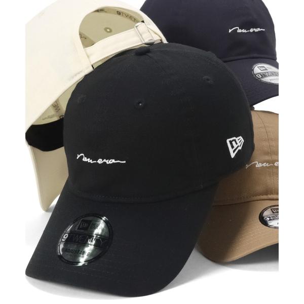 ZOZO問い合わせ番号:68714493ショップ:ONSPOTZ，オンスポッツブランド:NEW ERA，ニューエラ商品名:ニューエラキャップ シンプル手書きロゴ ONSPOTZ別注カテゴリ:帽子>キャップブランド品番:14561969...