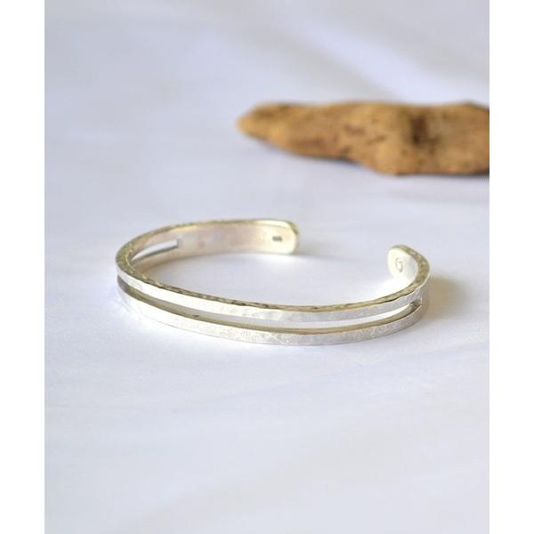 バングル 「MANANAS 」マナナス/ Double Bangle (MENS ＆ WOMENS) メンズ レディース