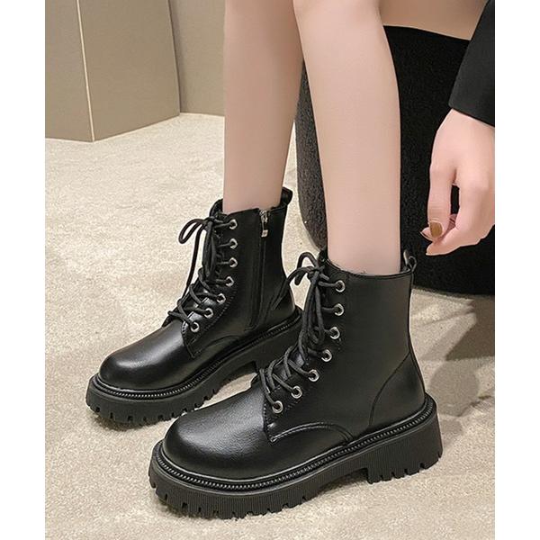 『タイムセール実施中』ZOZO問い合わせ番号:68748080ショップ:Lace Ladies，レースレディースブランド:Lace Ladies，レースレディース商品名:厚底レースアップショートブーツカテゴリ:シューズ>ブーツブランド...