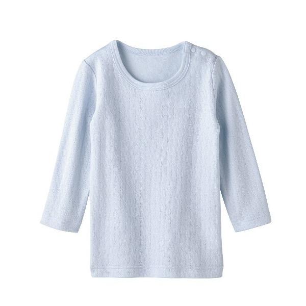 あったか 肌着 あったか長袖Tシャツ キッズ 子供 男の子 女の子