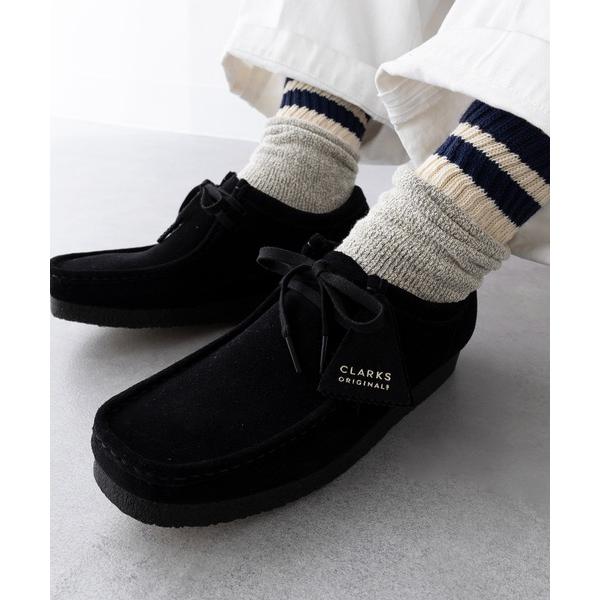 デッキシューズ 「CLARKS」WALLABEE/ワラビー 26155515 RWK メンズ レディース