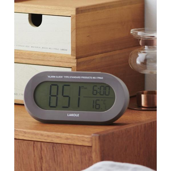 ZOZO問い合わせ番号:69029940ショップ:LAKOLE，ラコレブランド:LAKOLE，ラコレ商品名:オーバルデジタル時計 / 157122カテゴリ:インテリア>置時計ブランド品番:157122素材:ABS樹脂　ガラス原産国:C...